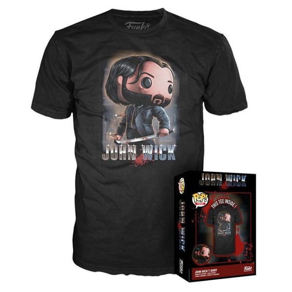 Tshirts-Boxed Tee - John Wick 3 - John Wick Storlek L