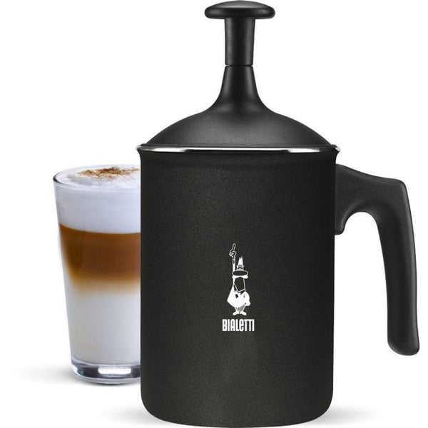 Manuel mælkeskummer - BIALETTI - PERFETTO CREMA - 160 ml - Sort