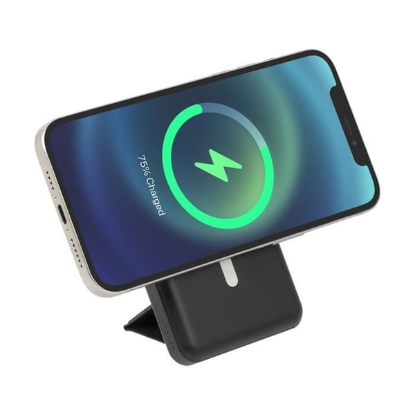Powerbank VA2604 10000mAh Magsafe Trådlös Laddning Qi 15 W Rivacase Svart