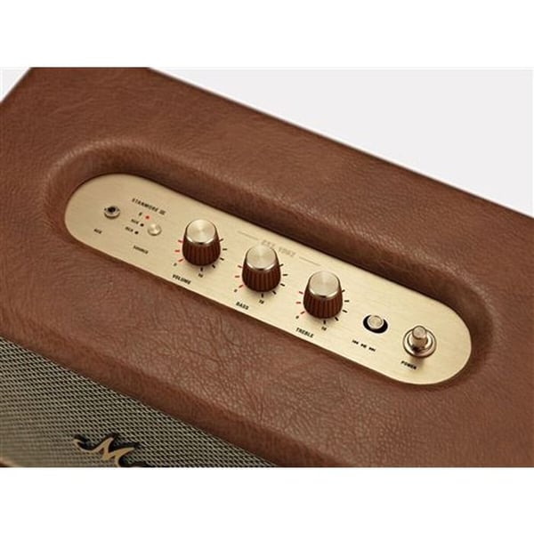 Trådlös högtalare - MARSHALL - Stanmore III - 80 Watt - Bluetooth 5.2 - Brun