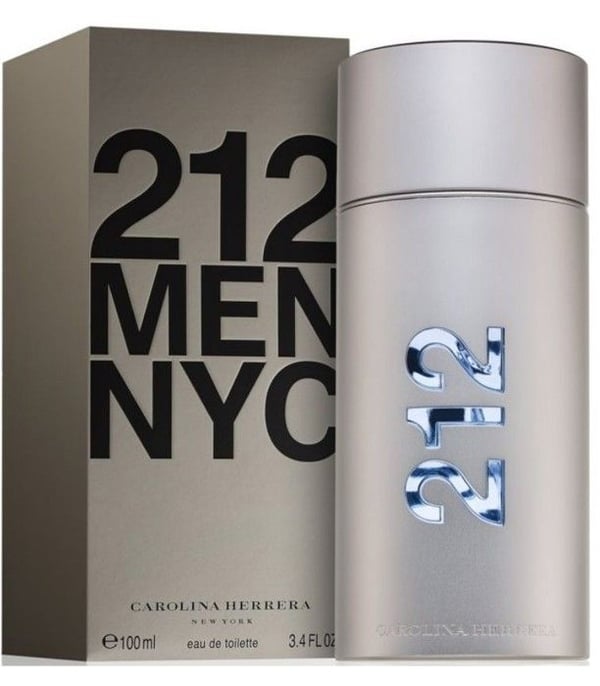 Eau de Toilette - CAROLINA HERRERA - 212 Men Nyc - 100Ml - Tränoter - Herrparfym