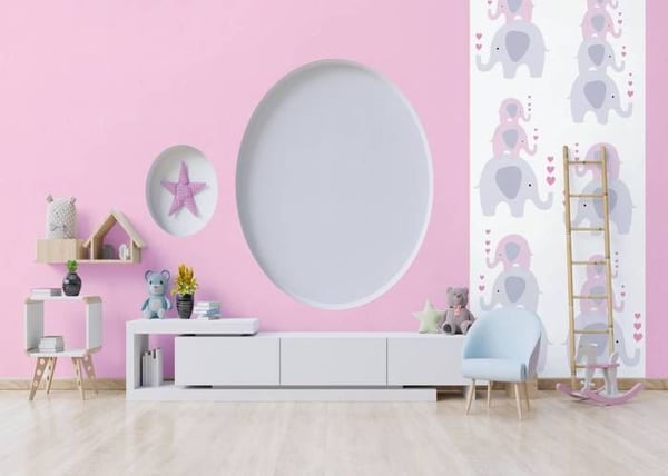 Tapet - A.S. CREATION - Little Love - Tvättbart - 53 cm - Barnmönster