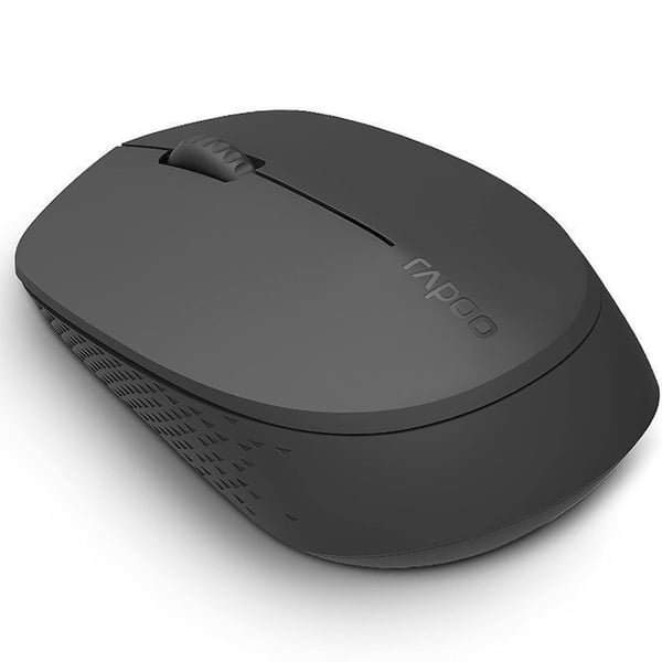 Trådlös mus - RAPOO - M100 - Ergonomisk - Kompakt design - Svart färg