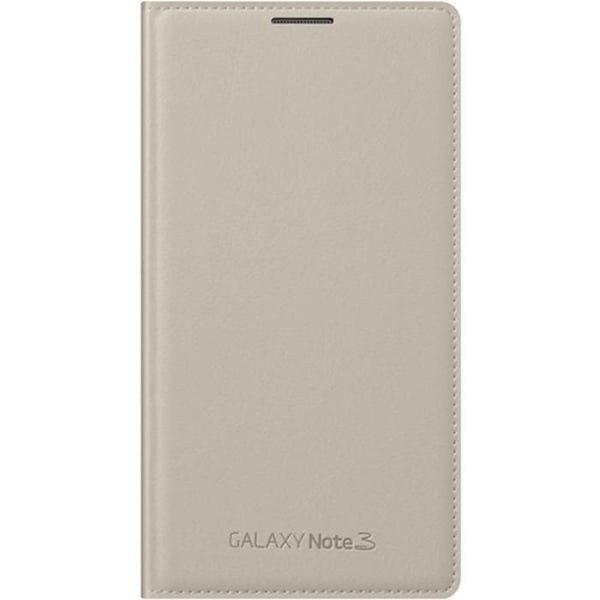 Flip-fodral - SAMSUNG - EF-WN900BU - Beige - Kompatibel Galaxy Note 3 - Hårt fodral