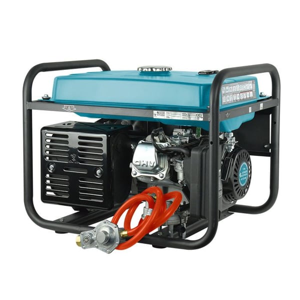 Bensindladningsaggregat KS 5000E G Könner & Söhnen, max/nominerad effekt: 4500W/4000W, manuell/elstart, AVR