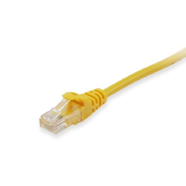 Ethernetkabel - Utrustning - Cat6A - RJ45 - Gul - 0,5 m
