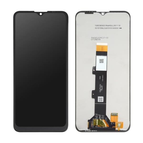 Komplett Block - Motorola - Moto G10 - LCD Skärm - Touchglas - Svart