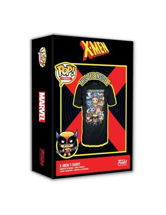 T-shirt - FUNKO - X-men - Storlek M - Svart - Korta ärmar - Unisex