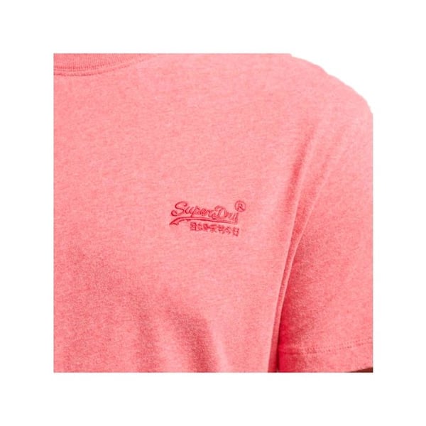T-shirt herr - SUPERDRY - M1011245A 9VS - Rosa - Rund hals - Regular passform