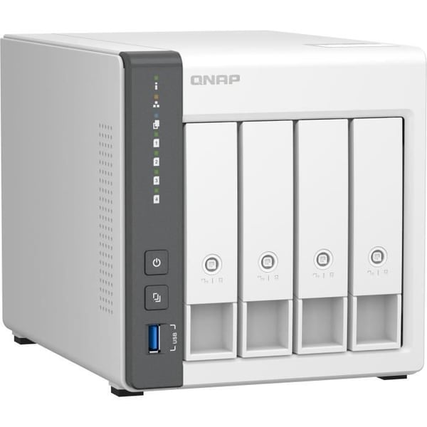 Server NAS - QNAP - TS-433 - 4 fackor - 4 GB