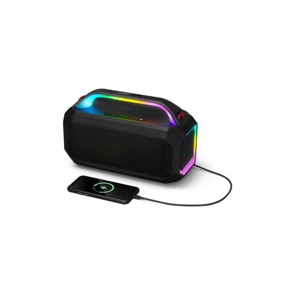 Philips Højttaler Party TAS7000EB/00 Sort 100W Bluetooth med LED-lys IP67
