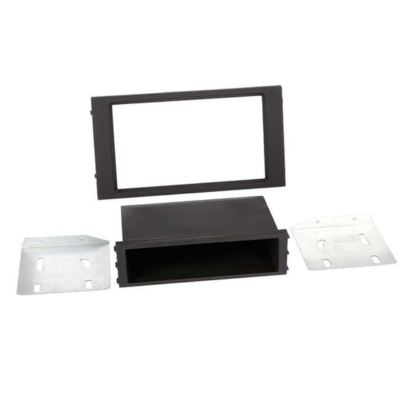 Adaptör för 2-DIN frontpanel med förvaringsfack Seat Leon 2014-> > svart