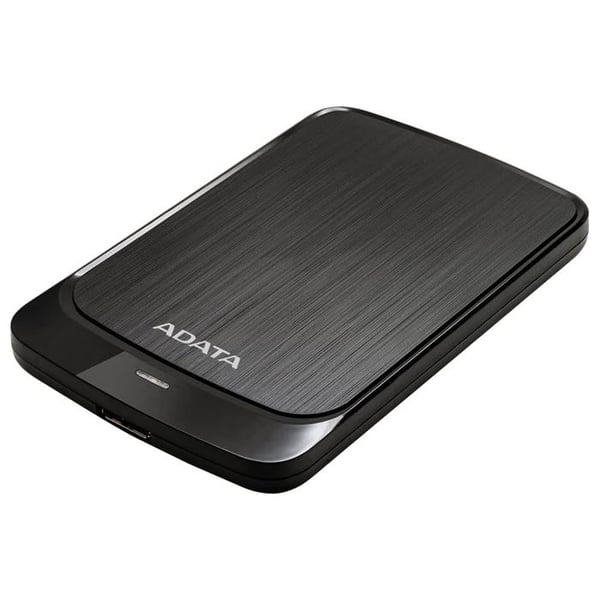 ADATA HV320 ekstern harddisk - 1000 GB - USB 3.0 - Drevet af USB-port - Sort
