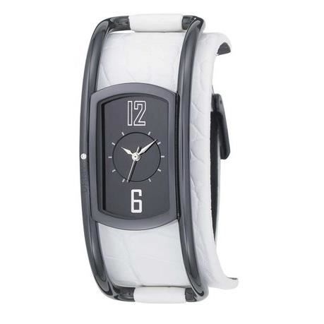 Damklocka - DKNY - ESSENTIALS NY3947 - Kvarts - Analog - Svart läder
