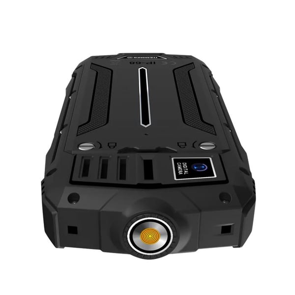 Hårdgjord mobiltelefon - HAMMER - Hammer Rock 4G - Vattentät IP68 - Batteri 3000mAh - SOS-knapp