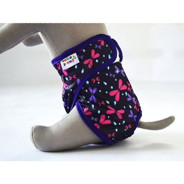 Culotte GaGa för hundar Butterfly XL