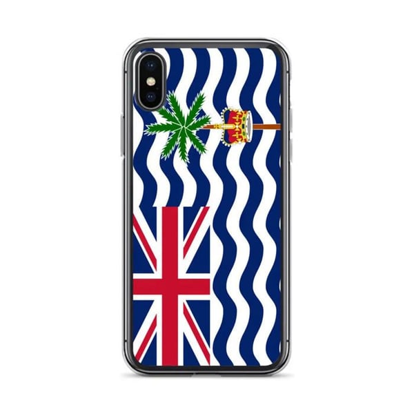 Coque Telefon Flag Territorium Britannicum Oceani Indici - iPhone XS
