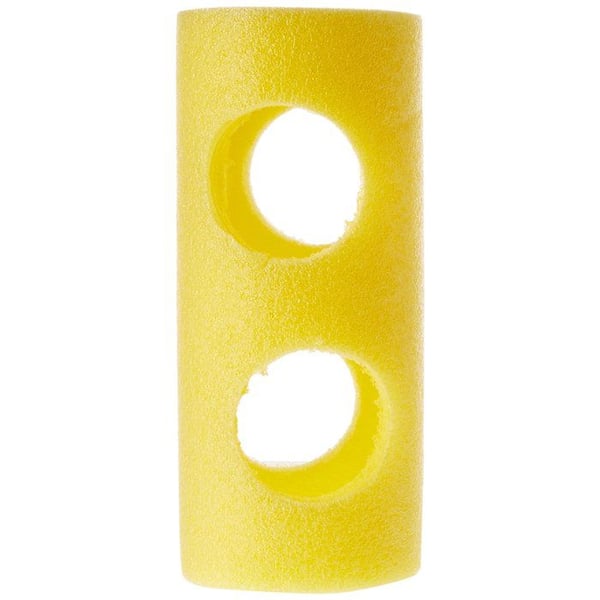Dubbel pommes frites koppling - Softee Equipment - Vit - Komposit - 8.5x10.7x23.6 cm - Aquafitness - Simning