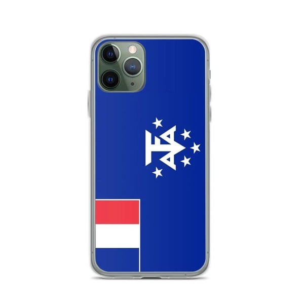 Telefonfodral - PIXELFORMA - iPhone 11 Pro - Antarktis flagga - Mjuk - Stötsäker