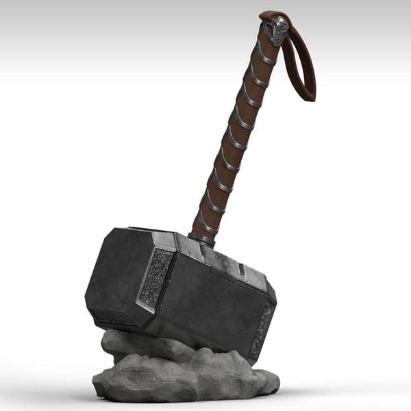 Semic - Marvel - Bust spargris Mjölnir 28 cm