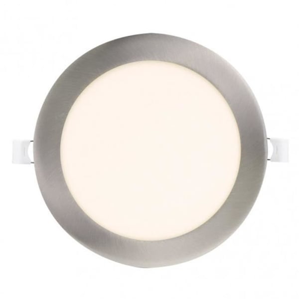 Nedbelysning infälld - OBSIDIANA - Inbyggd LED - 24W - 2040 lumen - Nickel