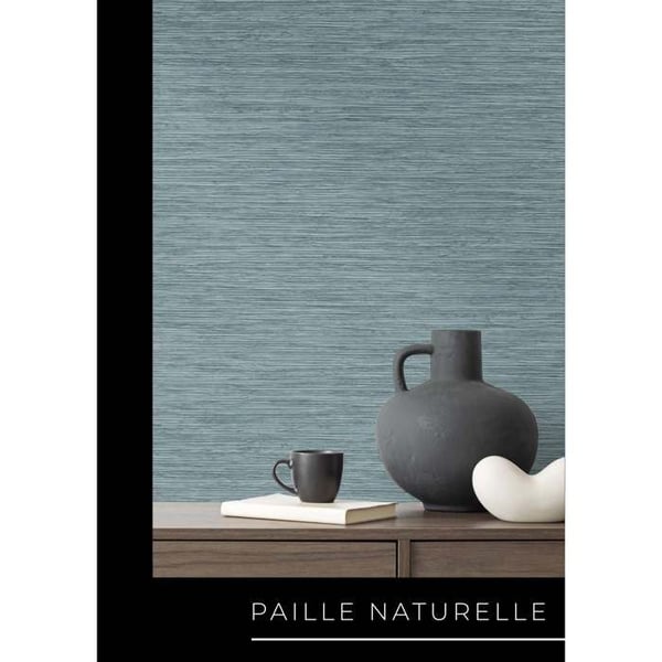 papper tapet randigt non-vävt 866445 papper tapet randigt non-vävt 53 x 1005 cm Rasch Selection blå