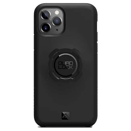Telefonöverdrag - QUAD LOCK - iPhone 11 Pro Max - Patenterat fäste - Svart färg - Hård skal