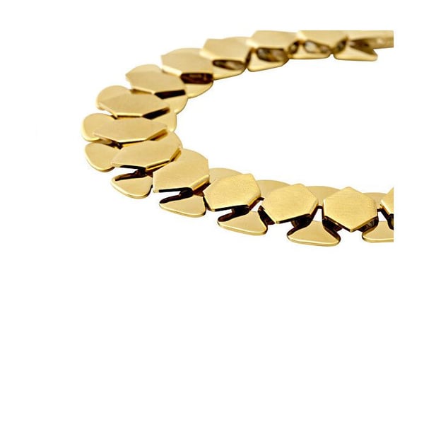 Moderna guldpläterad armband för kvinnor Hexagonia TJ3634