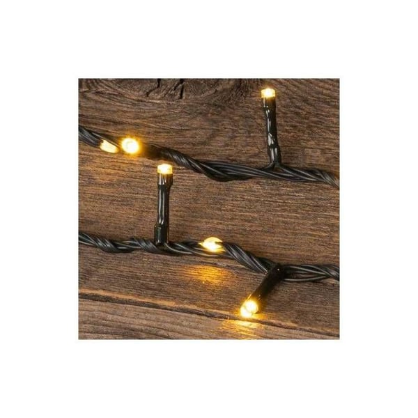 Mini BOA - LOTTI - 30m - 1660 LED lämmin valkoinen - Vihreä kaapeli - Juokseva efekti