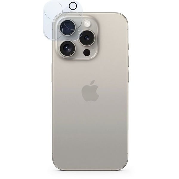 Skyddsglas Epico för kamerans objektiv på iPhone 15 Pro/15 Pro Max