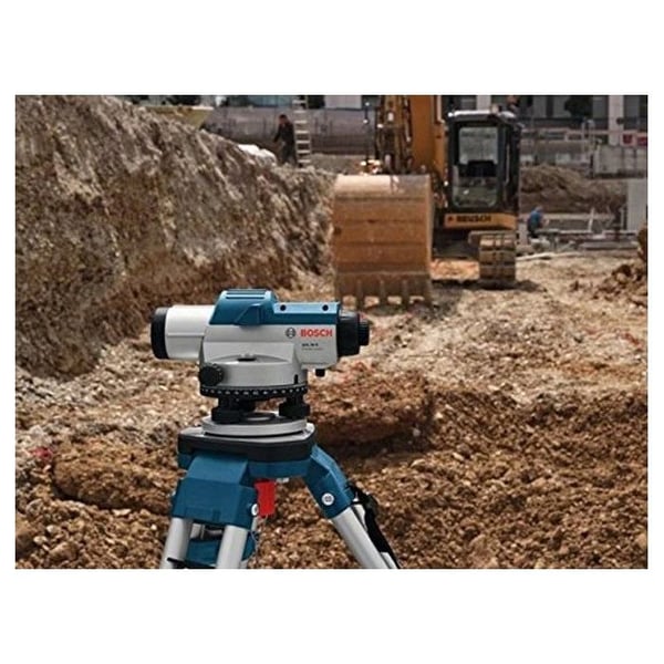 Bosch GOLD 26 D Professional optisk nivå - 26x förstoring - Räckvidd 100m - Box med tillbehör