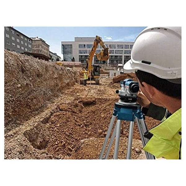 Bosch GOLD 26 D Professional optisk nivå - 26x förstoring - Räckvidd 100m - Box med tillbehör