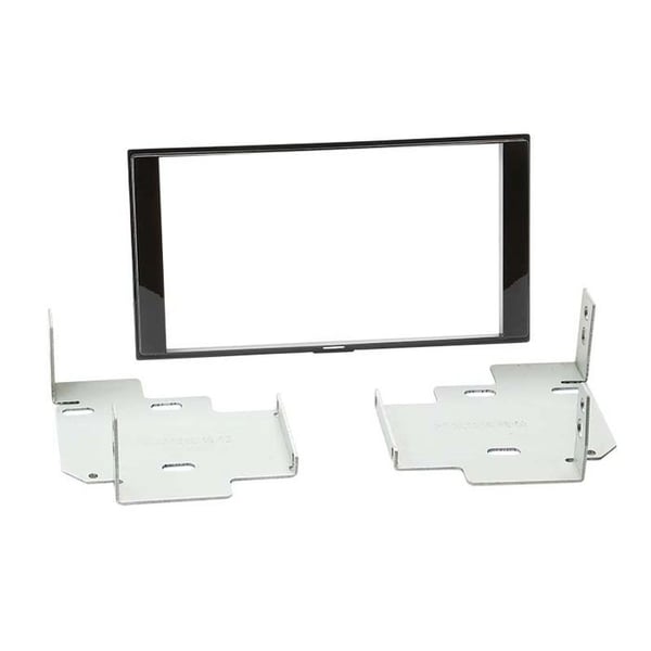2-DIN anslutningsadapter för Nissan Micra / Note 2013 > svart piano