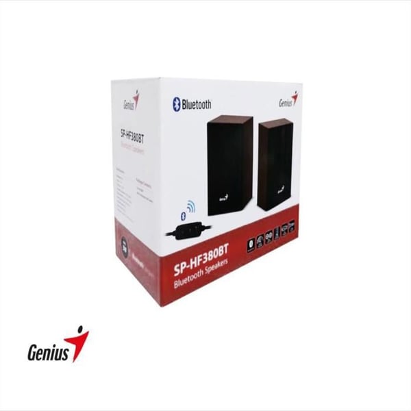 Parlante Altavoz Bluetooth Jack Genius Sp Hf380bt Madera
