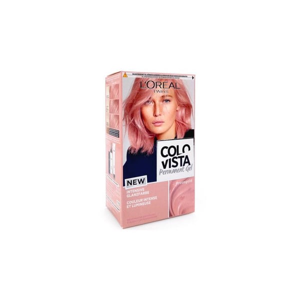 Färgningsgel Permanent - L'Oréal Paris - Colovista - Roséguld - Komplett kit (90+60+54 ml) - Geltextur