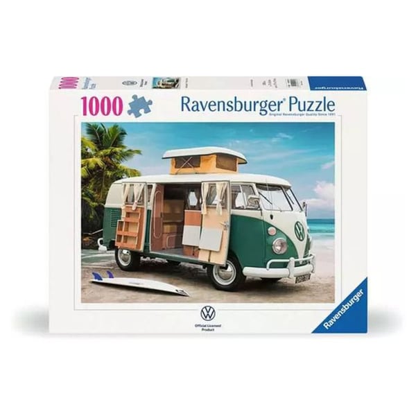 Pussel - RAVENSBURGER - T1 Camper Van - 1000 bitar - Flerfärgad - För vuxna och barn från 10 år