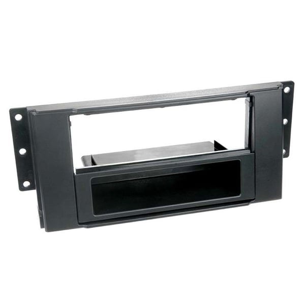 2-DIN fasadapter med förvaringsfack för Land Rover Freelander 2006 >