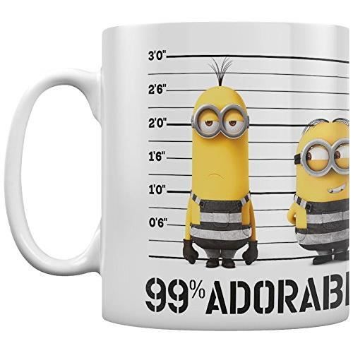 Mugg - DESPICABLE ME 3 - 300 ml - Vit - Cylindrisk - Diskmaskin kompatibel- USED