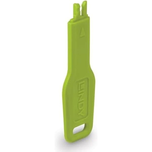 Nyckel för RJ45-portblockerare - LINDY - Grön - Förhindrar åtkomst - 2 års garanti - Kompatibel nr 47894/47895