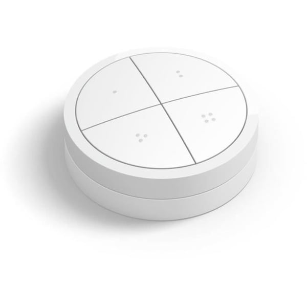 Fjärrkontroll Tap Dial Switch - PHILIPS HUE - Vit - Kontrollerar flera rum - Kompatibel med Alexa - Inomhus