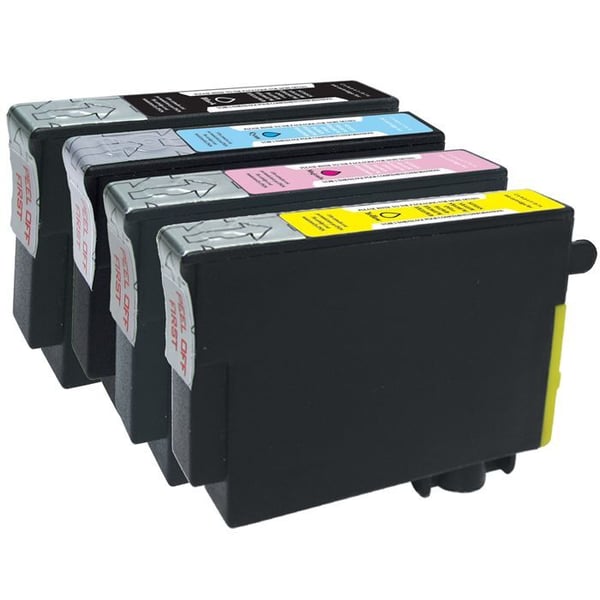 Kompatibel - Pack med 4 bläckpatroner - EPSON T1295