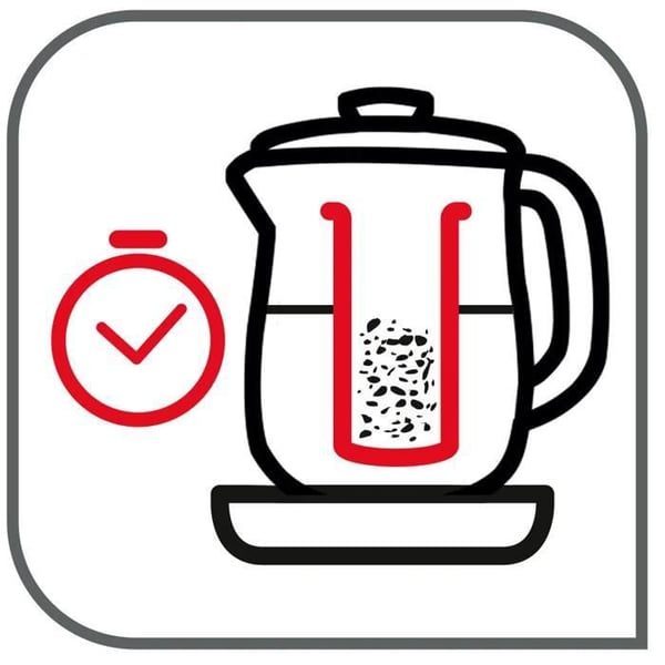 Tefal Tastea glasmaskine til te, 8 temperaturer, 1,5 L, BJ551B10