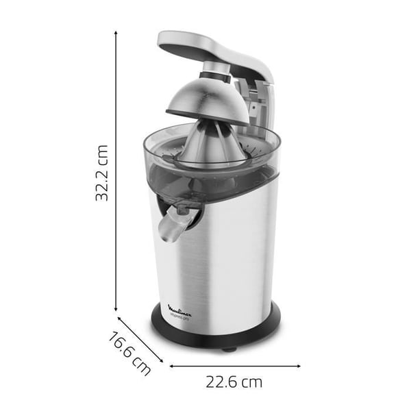 Moulinex Vitapress Pro, Citruspresser, trykløft, 300 W, PC700D10