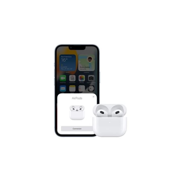 Apple AirPods 3:e generationen + MagSafe laddningsfodral