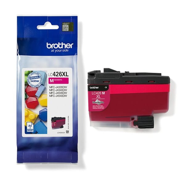 LC426XLM bläckpatron - BROTHER - 5000 sidor magenta med hög kapacitet - För MFC-J4340DW, MFC-J4540DW och MFC-J4540DWXL