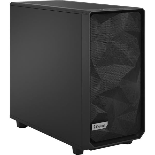 FRACTAL DESIGN PC CASE Meshify 2 - Solid Panel - Svart - E-ATX-format (FD-C-MES2A-01)