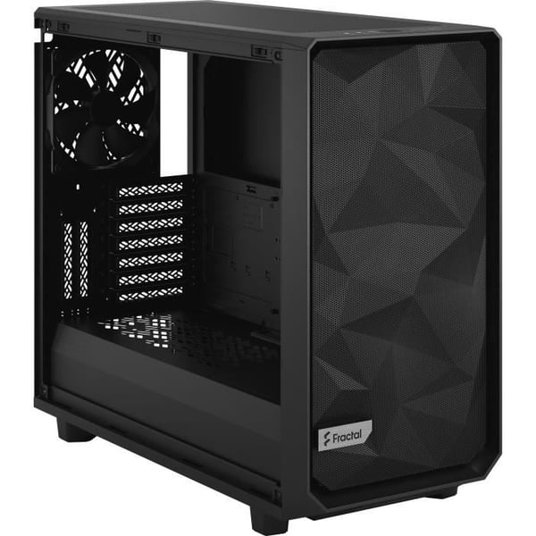 FRACTAL DESIGN PC CASE Meshify 2 - Solid Panel - Svart - E-ATX-format (FD-C-MES2A-01)
