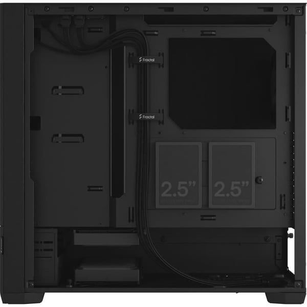 PC-etui - FRACTAL DESIGN - Pop Silent Black Solid - Sort (FD-C-POS1A-01)