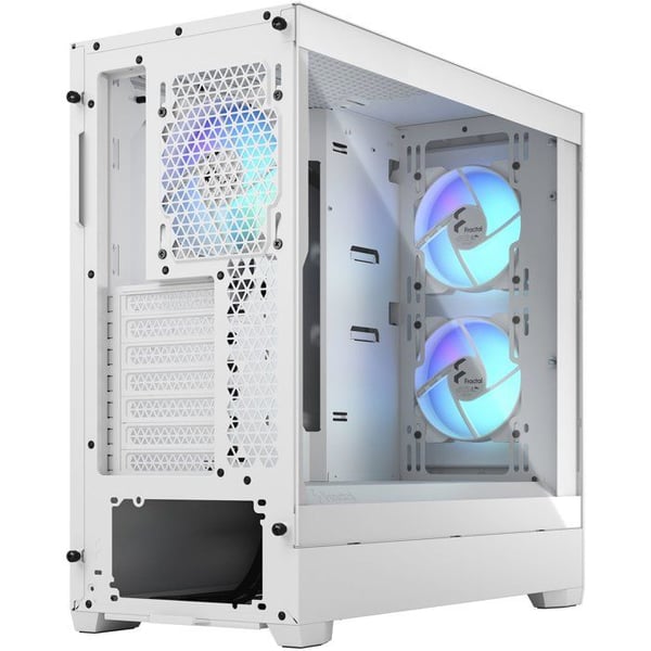 PC taske - FRACTAL DESIGN - Pop Air RGB Hvid TG - Hvid (FD-C-POR1A-01)