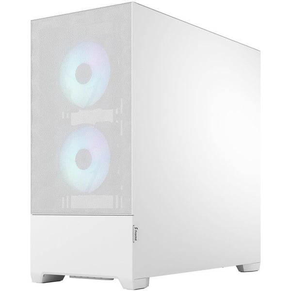 PC taske - FRACTAL DESIGN - Pop Air RGB Hvid TG - Hvid (FD-C-POR1A-01)